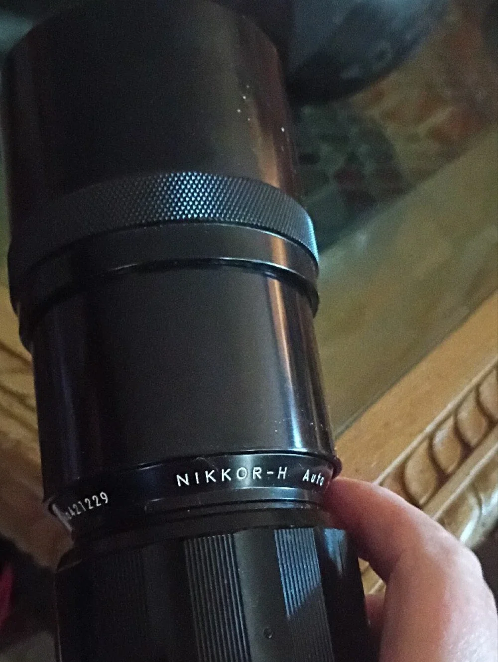 Nikkor 300mm Black Telephoto Camera Lens - Nippon Kogaku Japan - 4211229